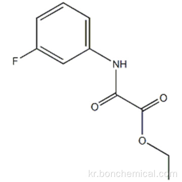 아세트산, [(3- 플루오로 페닐) 아미노] 옥소-, 에틸 에스테르 CAS 54739-26-3